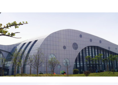 凤城会议中心外景网架工程